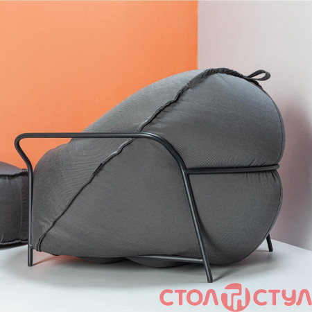 Кресло с каркасом и пуф Uni уличный Levantin design