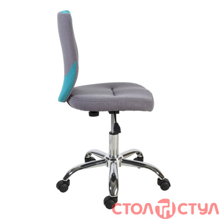 Кресло офисное Office4You Poppy серо-голубое