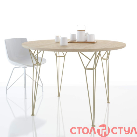 Обеденный стол Apollo круглый Levantin design