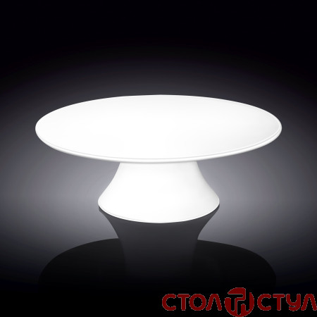 Ваза для торта круглая Wilmax Color WL-996129/1C 28,5х9 см