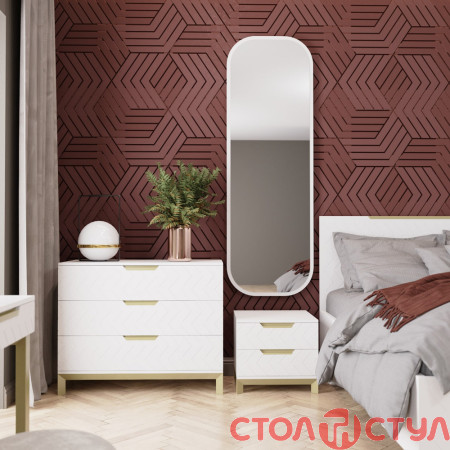 Тумба прикроватная Swan Белый ARTinHEAD