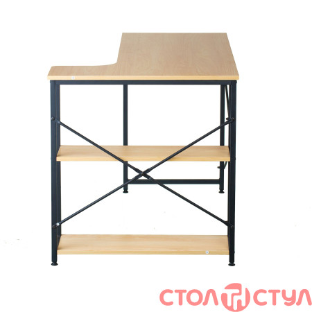 Стол с стеллажом Special4You STRADA BEIGE
