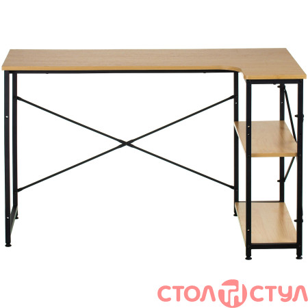 Стол с стеллажом Special4You STRADA BEIGE