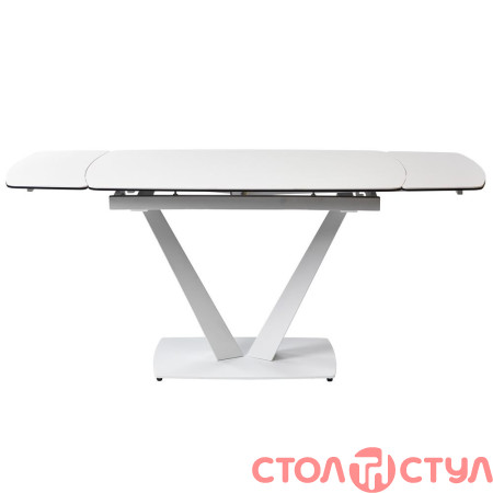 Стол раскладной ELVI PURE WHITE 120-180