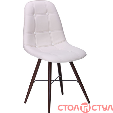 Стул Salvia каркас орех/PU бежевый
