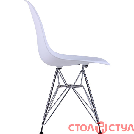 Стул Aster PL Chrome Белый