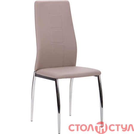 Стул Николас хром/серый кварц