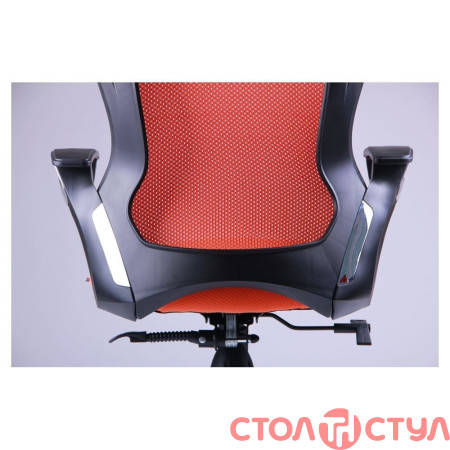 Кресло Spider GTX сетка оранжевая, каркас черный