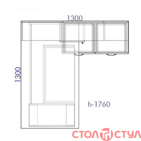 Компьютерный стол СК-МОБИ