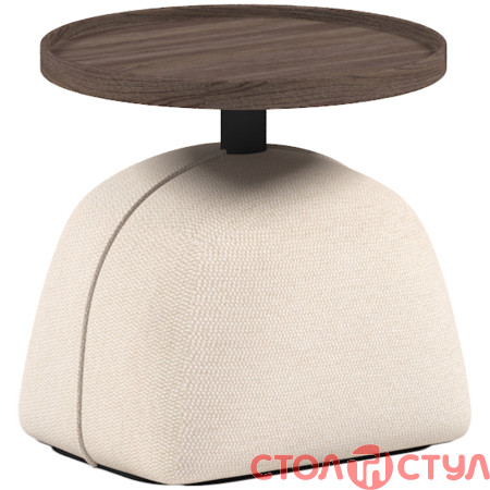 Стол журнальный Soft Lounge Belfast 01/Черный 35x35x36
