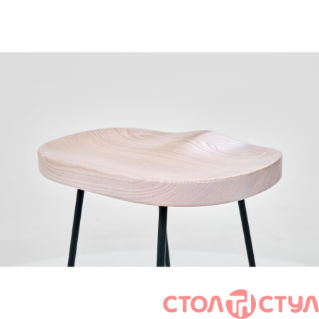 Стул Jam черный графит Ясень отбеленный