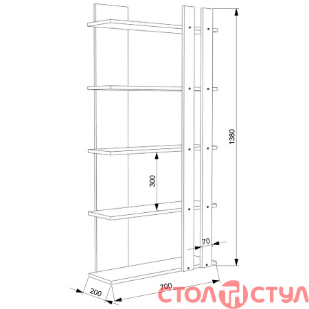 Стеллаж FLASHNIKA D9