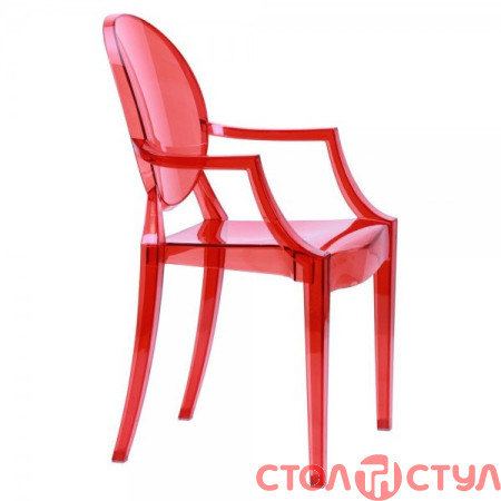 Стул Alice Arm Пластик Красный