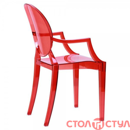 Стул Alice Arm Пластик Красный