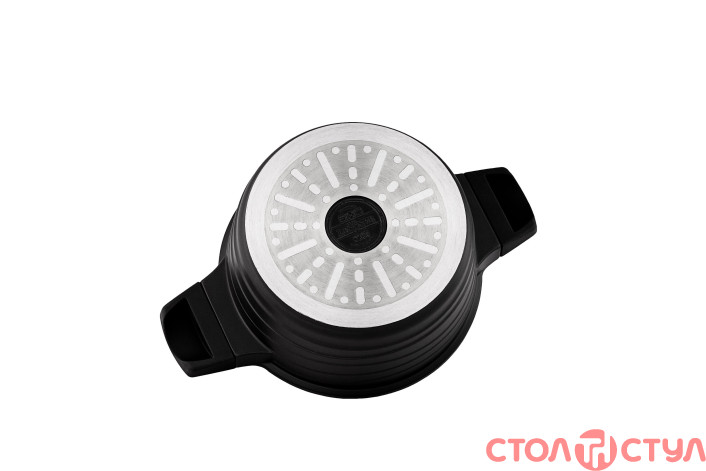 Кастрюля Lessner Black Pro New 55872-24 алюминиевая антипригарная 4,7 л