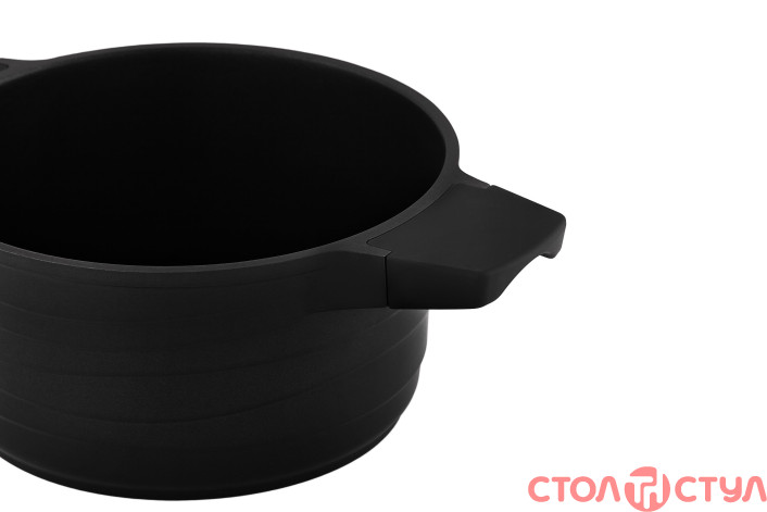 Кастрюля Lessner Black Pro New 55872-24 алюминиевая антипригарная 4,7 л