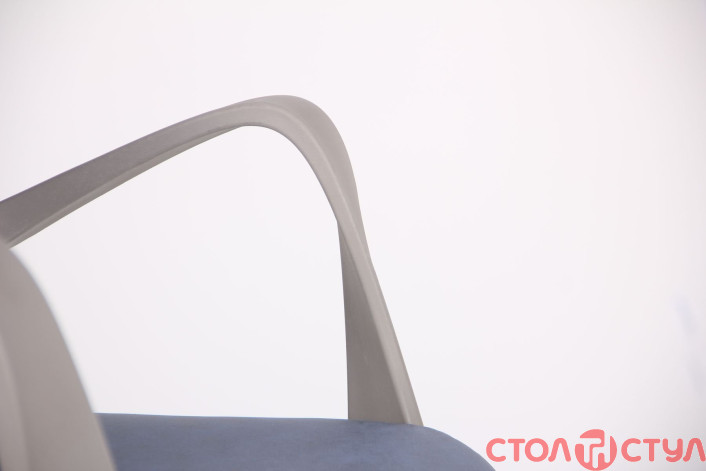 Кресло Spiral Grey сине-серый