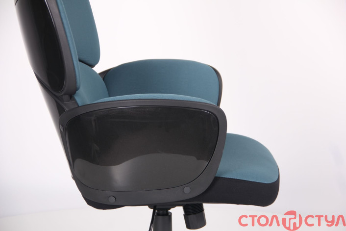 Кресло Starship Black стальной синий