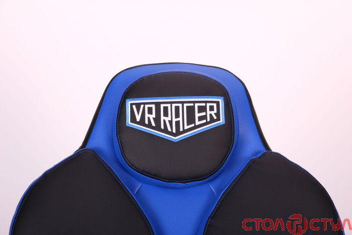 Кресло VR Racer Edge Titan черный/синий