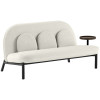 Диван Soft Lounge со столиком Черный 155x82x80