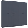 Шкаф Промо Графит 2+3 ДСП 225х48х204 Doros