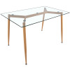 Стол обеденный Джангл Glass 120*80, стекло