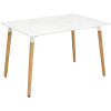 Стол обеденный Везувий MDF 100*70, белый