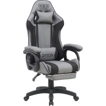 Кресло геймерское VR Racer Textile Dyson темно-серый/черный