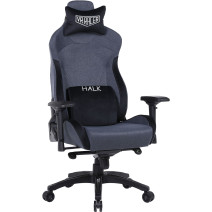 Кресло геймерское VR Racer Textile Halk черный