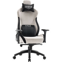 Кресло геймерское VR Racer Textile Halk серый