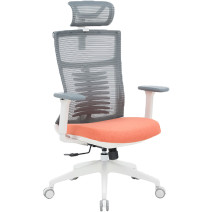 Кресло офисное Officepro Balance OC550-W-DG-OR White/Dark Gray/Orange
