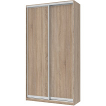 Шкаф Сити Лайт 120х45х225 2 ДСП Doros