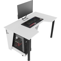 Геймерский игровой стол ZEUS GAMER-2 белый