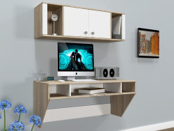 Компьютерный стол навесной Zeus AirTable-II Kit DB