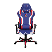 Кресло для геймеров DXRACER FORMULA OH/FH186/IWR USA синее/бело-красные вставки