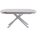Стол раскладной PALERMO WHITE MARBLE керамика 140-200