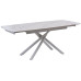 Стол раскладной PALERMO WHITE MARBLE керамика 140-200