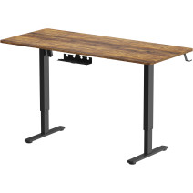 Стіл з електро регулюванням висоти Officepro ODE1670DW Dark Wood/Black