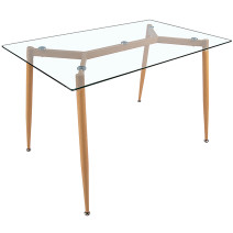 Стіл обідній Джангл Glass 120*80, скло